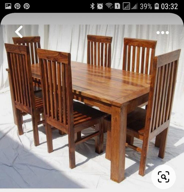 TEAK WOOD DINING TABLE